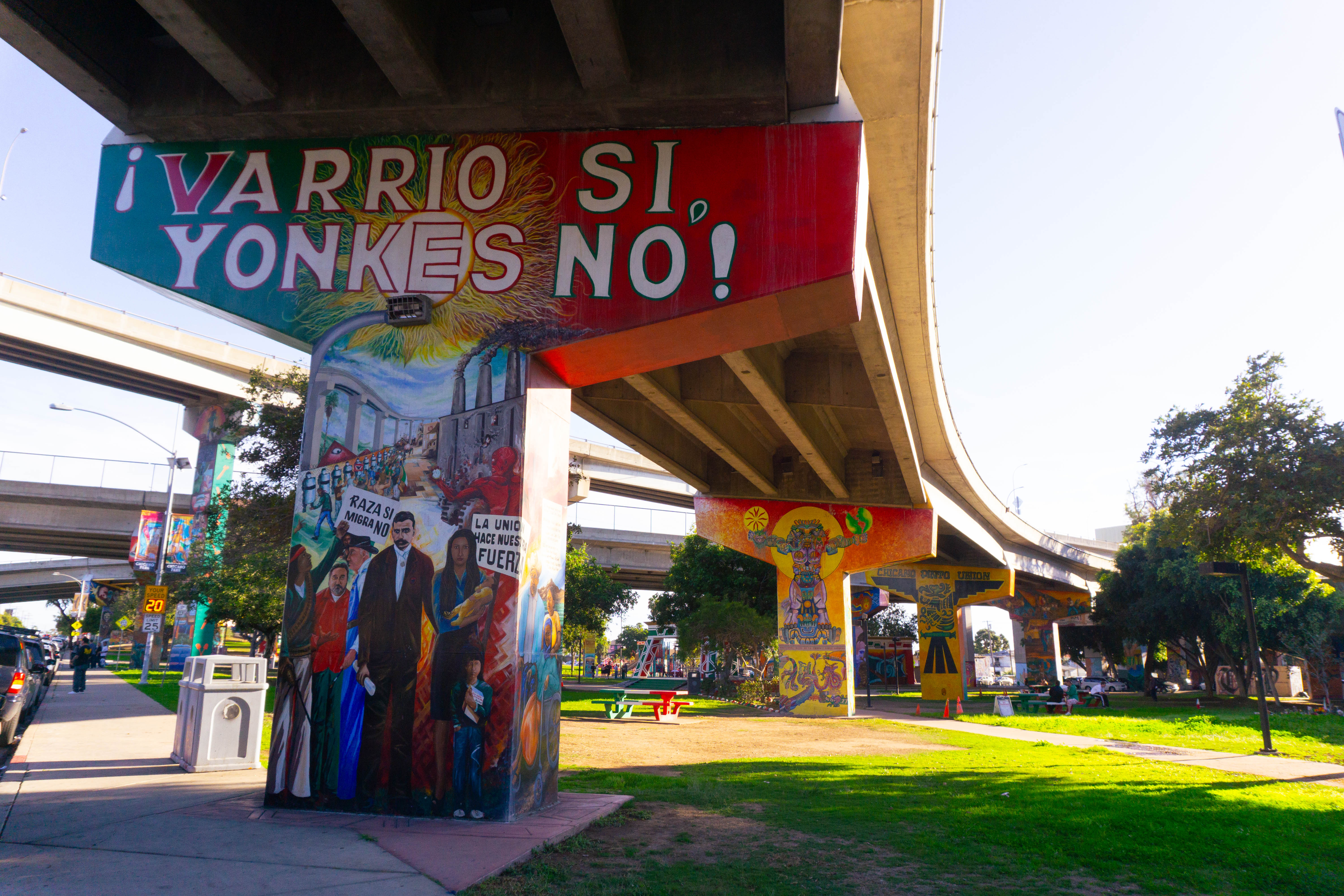 Chicano Park 'Varrio, Si! Yonkes, No!